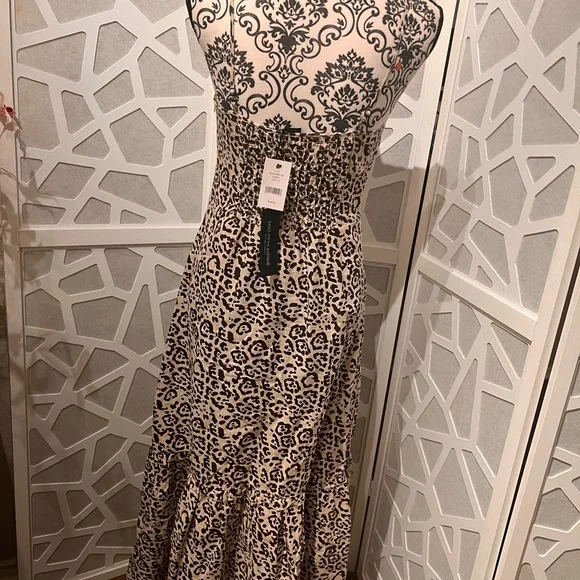 Saks Fifth Ave Leopa Linen Dress - Picture 5 of 7